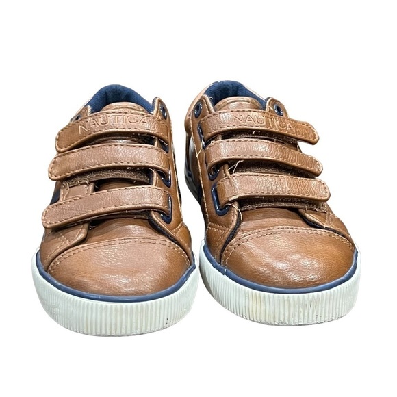 Nautica Brown Colburn Sneakers Size 12 Toddler - Picture 3 of 9